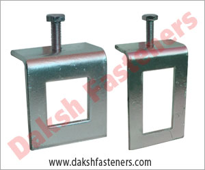 channel thru beam clamps - window beam clamp - strut beam clamp manufacturers exporters india