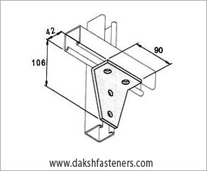 strut channel brackets - bracketry - mending plates - angle brackets manufacturers exporters india