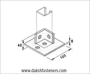 strut channel brackets - bracketry - mending plates - angle brackets manufacturers exporters india