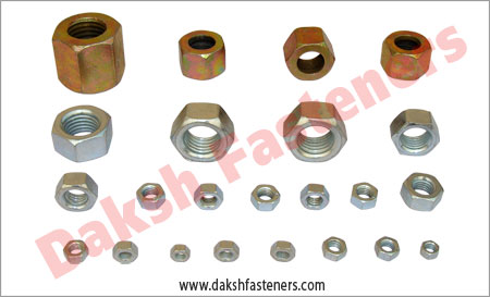 hex nuts precision fasteners  manufacturers exporters india