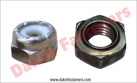 nylon lock nut - weld nut precision fasteners  manufacturers exporters india