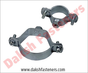 steel pipe clamp - strut clamps  manufacturers exporters india