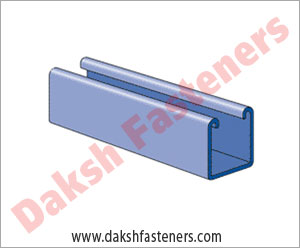 strut channel - slotted strut channel - double channel manufacturers exporters india