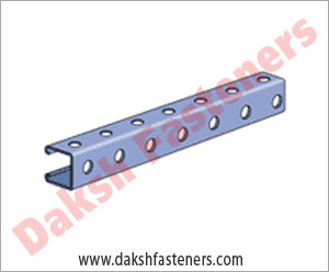 strut channel - slotted strut channel - double channel manufacturers exporters india