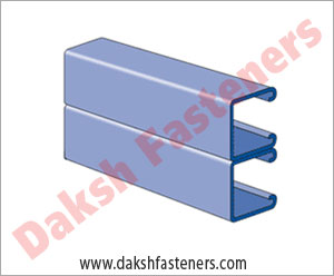 strut channel - slotted strut channel - double channel manufacturers exporters india